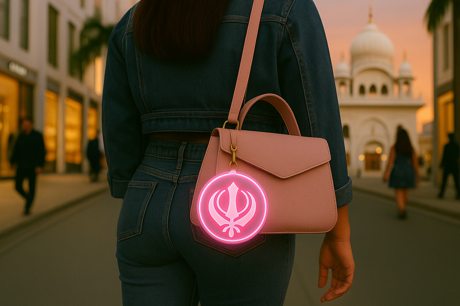 KHANDA - LED PROTECTION PENDANT