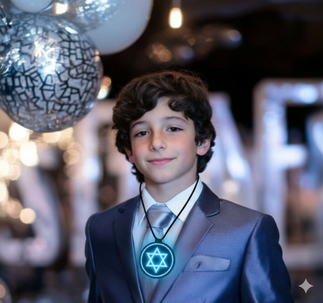 STAR OF DAVID - LED PROTECTION PENDANT