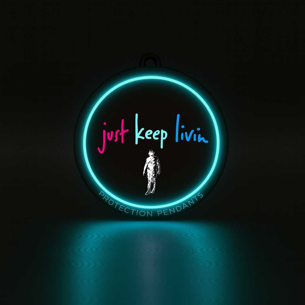 JUST KEEP LIVIN - LED PROTECTION PENDANT