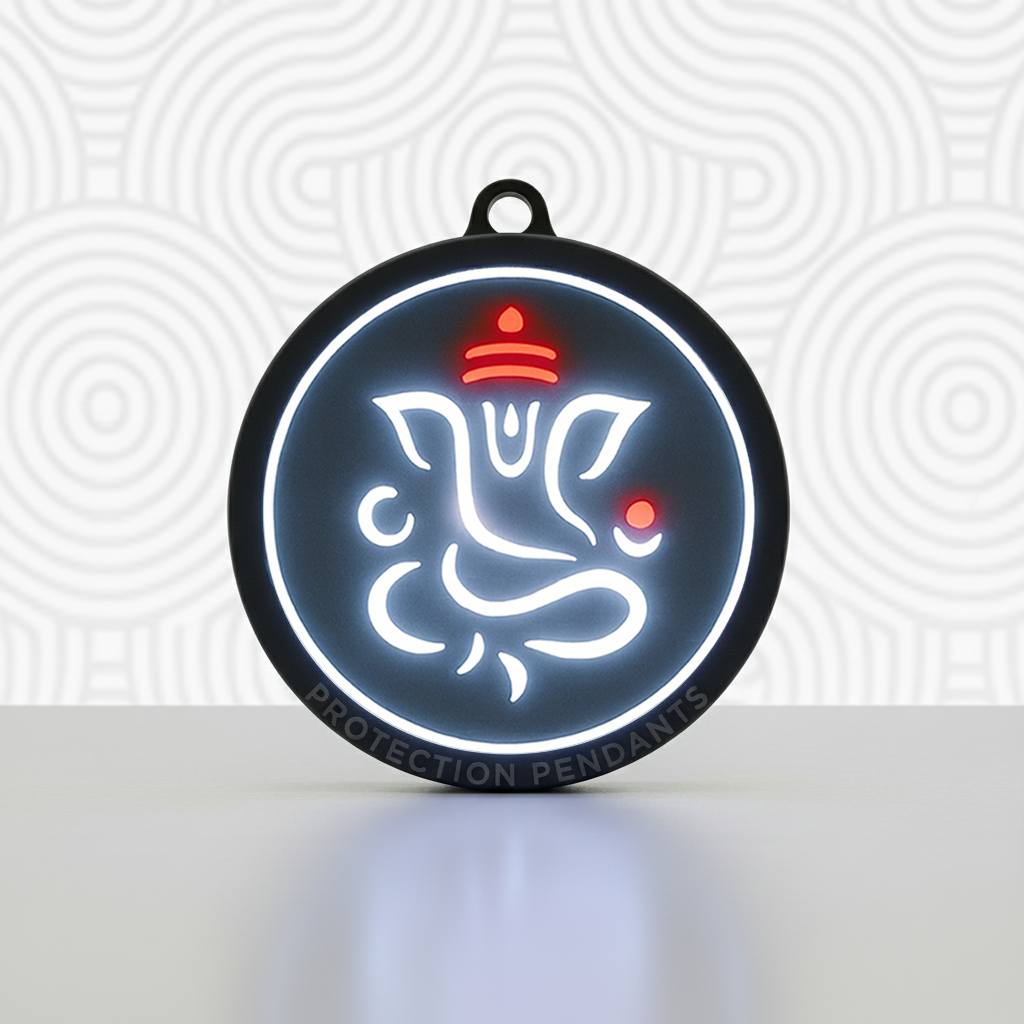 GANESHA- - LED PROTECTION PENDANT