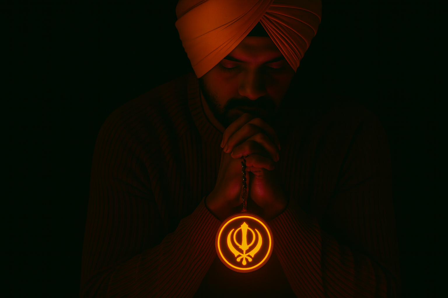 KHANDA - LED PROTECTION PENDANT