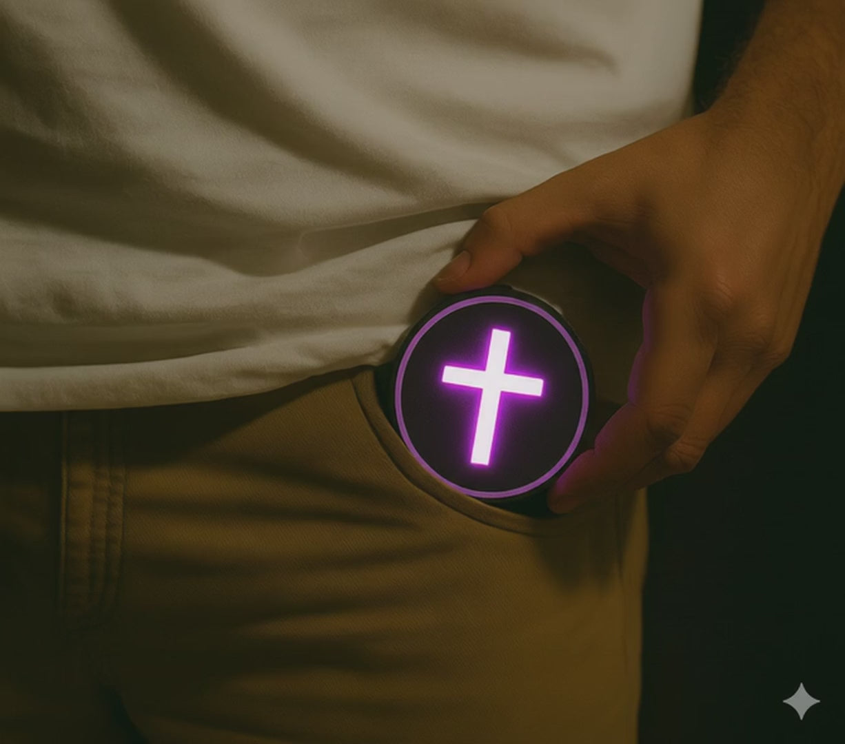 LIGHT OF CHRIST - LED PROTECTION PENDANT